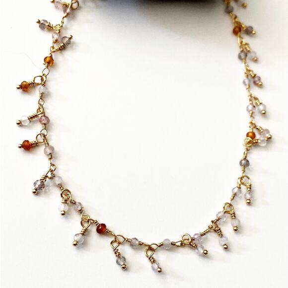 NEW FP x Luna Norte Mixed Stone Anklet Set - Picture 4 of 13